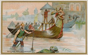 Normannische Boote von French School