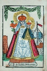 Unsere Liebe Frau von Delivrande, Pilgerandenken, ca. 1820-30