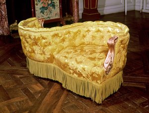 Gepolsterte Liebessitzbank, Napoleon III Periode
