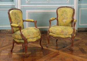 Paar Louis XV Sessel, 1723-74