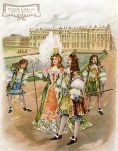 Schloss Versailles zur Zeit von Ludwig XIV.