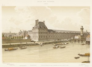 Palais des Tuileries, 1640 von French School