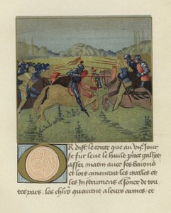 Palamedes im Turnier von Soreloys von French School