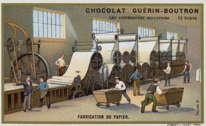 Papierherstellung von French School
