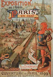 Paris im Jahr 1400 von French School