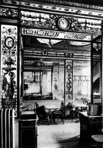 Paris, im Inneren des Cafés, das Grand Véfour