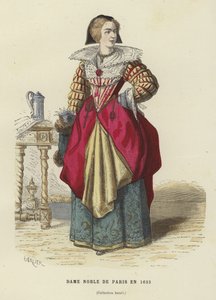 Pariser Adlige, 1633 von French School