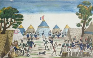 Fest für die russischen Grenadiere von den Grenadieren der Grande Armée, 30. Juni 1807