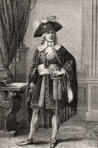 Paul Francois Jean Nicolas Comte de Barras (1755-1829), aus "Histoire de la Revolution Francaise" von Louis Blanc