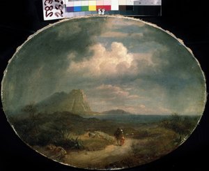 Italienische Landschaft von French School