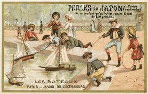 Perles du Japon Sammelkarte von French School