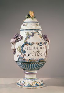 Apothekengefäß (Faience)