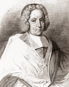 Pierre-Paul Guérin de Tencin, 1679-1758. Französischer Geistlicher, Erzbischof von Embrun und Lyon, und Kardinal. Aus Les Heures Libres, veröffentlicht 1908.