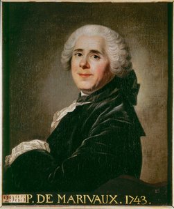Pierre Carlet de Marivaux, französischer Dramatiker und Romanautor von French School