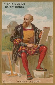 Pierre Lescot, französischer Architekt des 16. Jahrhunderts von French School