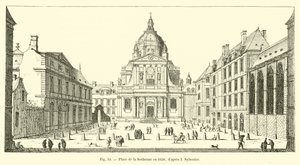 Platz der Sorbonne, 1650, nach I. Sylvestre von French School