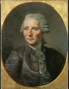 Dichter Pierre Augustin Caron de Beaumarchais Porträt nach Greuze von French School