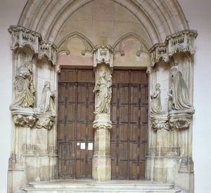 Portal der Kapelle, 1395-1404 von French School