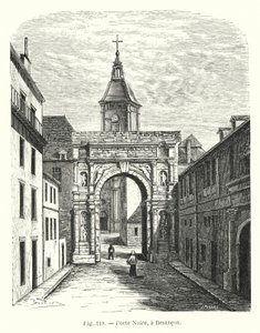 Schwarzes Tor in Besançon von French School