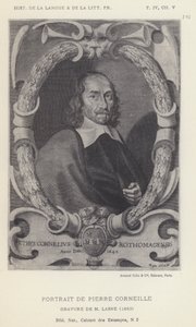 Portrait De Pierre Corneille von French School