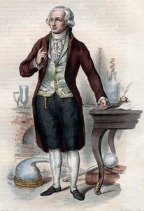 Porträt von Antoine Laurent de Lavoisier (1743-1794), französischer Chemiker von French School