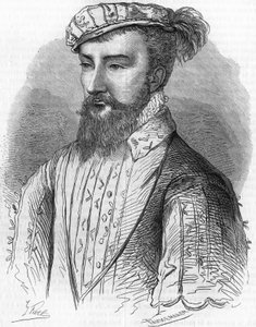 Porträt von Antoine de Bourbon (1518-1562), König von Navarra und Vater von König Heinrich IV. In „Histoire Populaire de la France“, sd. circa 1885. Gravur. von French School