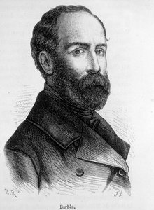 Porträt von Armand Barbes, französischer Revolutionär (1809-1870). von French School