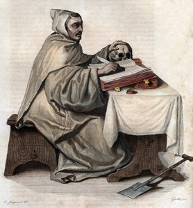 Porträt von Armand Jean le Bouthillier de Rance (1626-1700), französischer Abt und Gründer der Trappisten-Zisterzienser von French School