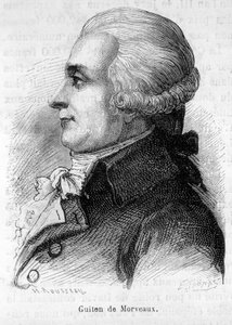 Porträt von Baron Louis-Bernard Guyton-Morveau (Guiton) (1737-1816), französischer Politiker, Chemiker und Revolutionär - in „L