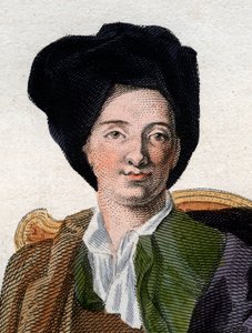 Porträt von Bernard Le Bouyer (Le Bovier) de Fontenelle (1657-1757), französischer Schriftsteller von French School