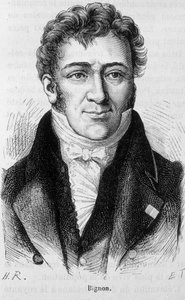 Porträt von Bignon - in „L