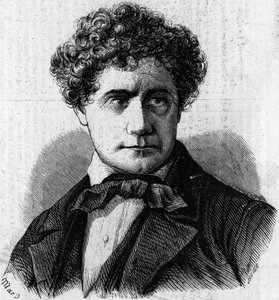 Porträt von Brigham Young (1801-1877), amerikanischer Politiker und Führer der Mormonen. Gravur in „Le Monde Illustré“ Nr. 39 vom 9. Januar