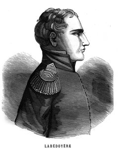 Porträt von Charles Angelique Francois Huchet de La Bedoyere (Labedoyere