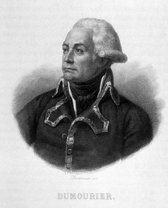 Porträt von Charles François Du Périer dit Dumouriez (1739 - 1823) französischer General - in „Revolution francaise“ von Thiers. 19. Jahrhundert