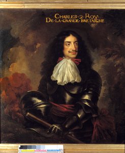 Porträt von Karl II., König von England von French School