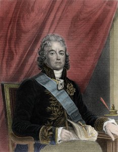 Porträt von Charles Maurice de Talleyrand-Périgord (1754-1838), französischer Politiker. von French School
