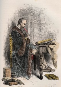 Porträt von Clement des Marets dit Marot von French School
