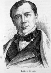 Porträt von Emile de Girardin (1806-1881), französischer Publizist und Politiker, Begründer der modernen Presse