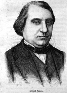 Porträt von Ernest Renan (1823 - 1892) - in „L