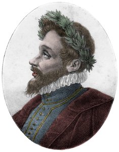 Porträt von Etienne Jodelle von French School