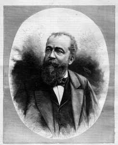 Porträt von Eugene Henri Brisson (1835-1912), französischer Anwalt, Journalist und Politiker. Gravur in „Le Monde Illustré“ Nr. 1285 vom 12. November 1881.