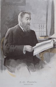 Porträt von Eugene Poubelle, aus La Revue Illustree, 15. Juni 1893 von French School