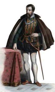 Porträt von Franz I. von Lothringen (1519-1563), Herzog von Guise, Herzog von Aumale, französischer Soldat und Politiker von French School