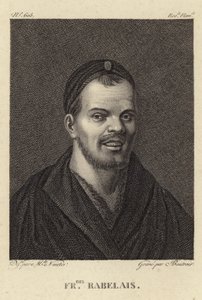 Porträt von François Rabelais von French School
