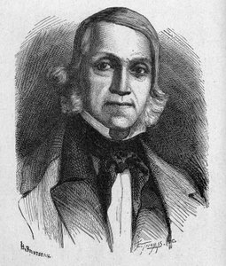 Porträt von François Sudre, Erfinder der musikalischen Telegrafie - in „Album der Wissenschaft; berühmte Gelehrte; Große Entdeckungen“ 1896 von French School