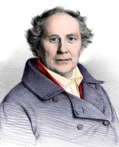 Porträt von Friedrich Wilhelm August Argelander (1799-1875), deutscher Astronom von French School