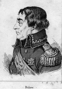 Porträt von Friedrich Wilhelm von Bülow (Stich)