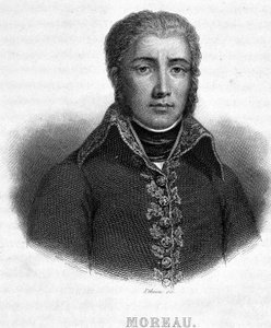 Porträt von General Jean Victor Moreau (1763-1813) - in „Revolution française“ von Thiers