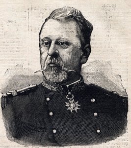 Porträt von General Poilloué de Saint-Mars (1832-1897) von French School