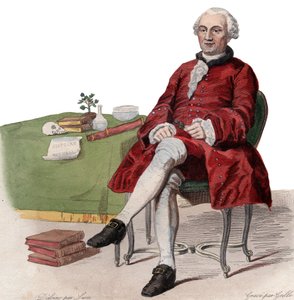 Porträt von Georges Louis Leclerc, Comte de Buffon (1707-1788), französischer Naturforscher
